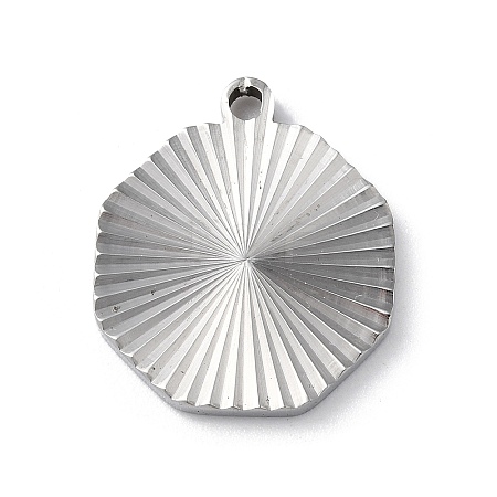 Non-Tarnish 304 Stainless Steel Pendants STAS-D025-08P-1