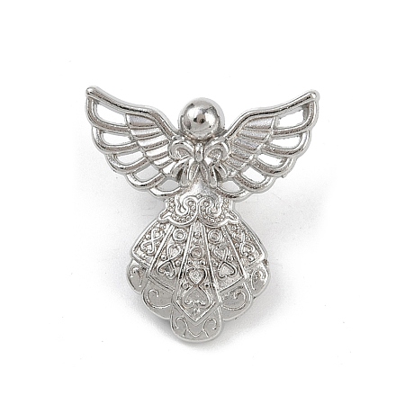 Angel Alloy Lapel Pin Backs for Backpack Clothes JEWB-F039-05-1