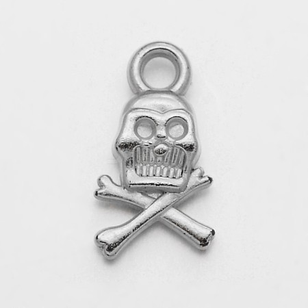 CCB Plastic Skull Pendants CCB-J032-03P-1