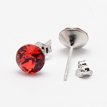 Austrian Crystal Stud Earrings SWARJ-D467-374-1