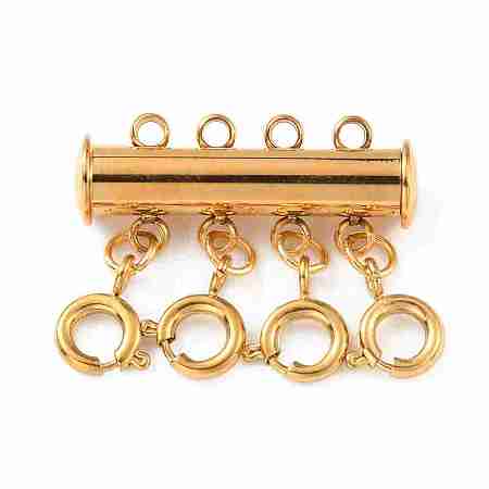 304 Stainless Steel Slide Lock Clasps FIND-WH0034-80G-03-1