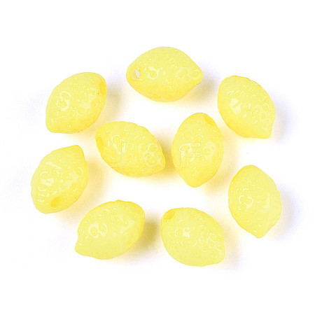 Opaque Acrylic Beads SACR-T017-56A-1