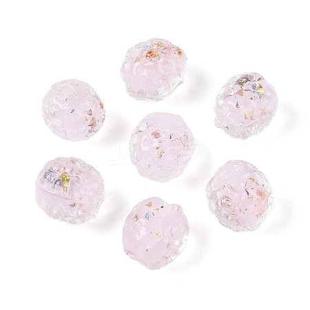 Handmade Foil Glass Beads FOIL-N029-10F-1