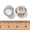 Rack Plating Alloy European Beads FIND-H005-02P-04-2