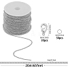 CHGCRAFT DIY Chain Bracelet Necklace Making Kit DIY-CA0006-09-2