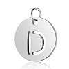Non-Tarnish 304 Stainless Steel Charms STAS-S105-T514S-D-1