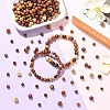 160Pcs 8 Colors Natural Wood Beads WOOD-YW0001-88-5