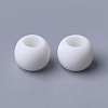 Opaque Acrylic European Beads SACR-T343-11-2