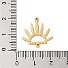 304 Stainless Steel Connector Charms STAS-R226-06G-3
