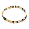 Bohemian Glass Seed Beaded Stretch Bracelets JM4508-49-1