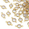 Brass Glass Links/Connectors KK-Q576-11I-1