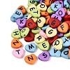 Opaque Acrylic Enamel Beads SACR-Q001-16A-A01-1