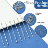 180Pcs 2 Colors Iron Eye Pins IFIN-FS0001-39-3