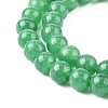 Natural White Jade Bead Strands X-G-R165-8mm-14-3