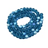 Transparent Glass Beads Strands EGLA-A044-T6mm-MB27-3