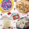 200Pcs 10 Style Christmas Theme Plastic Bakeware Bag OPP-TA0001-05-9