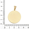 Jesus Theme 304 Stainless Steel Pendants STAS-D387-01A-PG-3