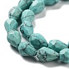 Synthetic Turquoise Beads Strands G-P520-B27-01-4