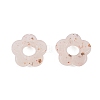 Marbled Stone Style Opaque Acrylic Beads OACR-G009-06B-1