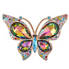 1Pc Alloy Rhinestone Cabochons FIND-CP0002-99A-1