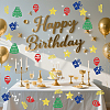 300Pcs 6 Styles Glitter Powder Paper Confetti DIY-WH20165-003-4