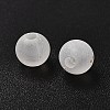 Frosted Transparent Acrylic Beads X1-OACR-F013-12L-3