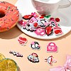 60Pcs 12 Styles Valentine's Day Theme PVC Cabochons FIND-CJ0011-21-5