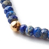 Natural Mixed Gemstone Beaded Stretch Bracelets BJEW-JB06382-6