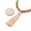 Buddhist Necklace NJEW-JN03885-5