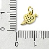 Brass Micro Pave Colorful Cubic Zirconia Pendants KK-H475-14G-08-3