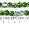 Transparent Crackle Baking Painted Glass Beads Strands DGLA-T003-01C-M-3