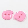Acrylic Sewing Buttons for Costume Design X-BUTT-E082-A-M-3