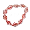 Transparent Handmade Lampwork Beads LA-CBAF0C8-02A-4