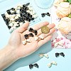 40Pcs 2 Colors Opaque Acrylic Beads SACR-CJ0001-91-4