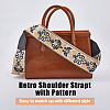 Bohemian Style Polyester Adjustable Webbing Bag Straps FIND-WH0418-24KCG-02-4