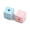 Opaque Acrylic Beads OACR-D043-02-2