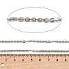 201 Stainless Steel Boston Link Chains SA-CBA9448-01P-2