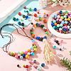 300Pcs 3 Styles Round Natural Wood Beads WOOD-TA0003-04-7