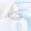304 Stainless Steel Finger Rings for Women FS-WGFE90D-05-1