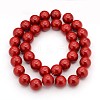 Natural MaShan Jade Beads Strands X-JBR3-12mm-3