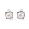 925 Sterling Silver Studs Earring EJEW-H002-14P-1