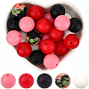 Round Silicone Focal Beads SIL-SP0001-16B-6