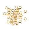 Brass Open Jump Rings KK-B147-03C-G-1