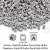Plated Acrylic Beads PACR-PA0001-02-2