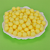 Round Silicone Focal Beads SI-JX0046A-91-6