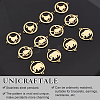 12Pcs 3 Style PVD Vacuum Plating 201 Stainless Steel Links STAS-UN0031-45-4