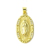 Real 18K Gold Plated Brass Micro Pave Clear Cubic Zirconia Pendants KK-H472-36E-G-1