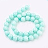 Natural Malaysia Jade Beads Strands G-K288-6mm-13-2