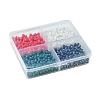 800Pcs 4 Styles Mixed Styles Glass Round Seed Beads SEED-FS0001-18B-6