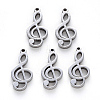 Tarnish Resistant 304 Stainless Steel Pendants STAS-N092-70-1
